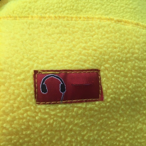 Russell zipper front two colored sweat jacket - Picture 11 of 11